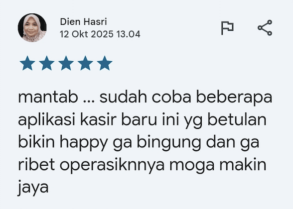 Testimoni 001 - Google Play Store